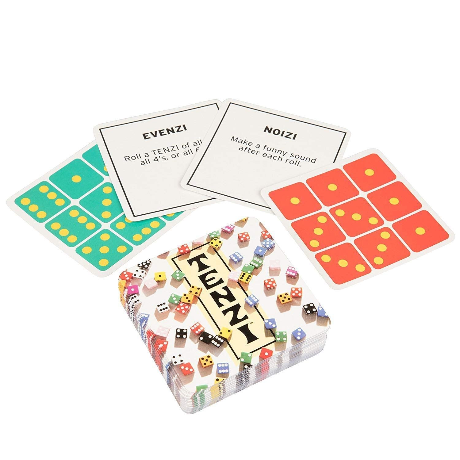 TENZI 77 Ways card-set layout highlights quick setup for groups