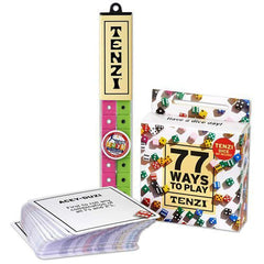 TENZI dice bundle four-sets table setup for fast-paced family gaming