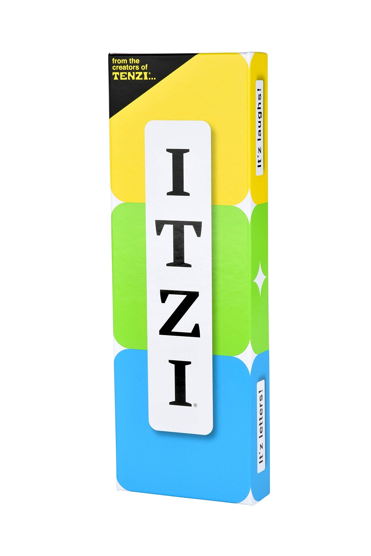 TENZI ITZI clue cards double-sided for rapid word matching