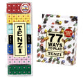 TENZI Party Pack box and dice showcased for quick, competitive family games.