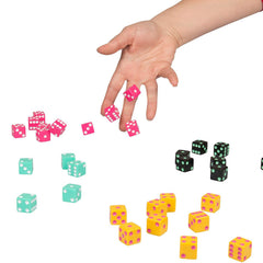 Teacher-assisted TENZI setup in classroom supports rapid number recognition.