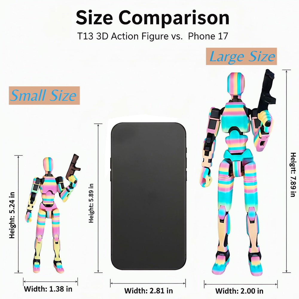 Teoboeys Robo-13 figure showcases premium craftsmanship and ready-to-display quality.