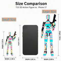 Teoboeys Robo-13 figure showcases premium craftsmanship and ready-to-display quality.