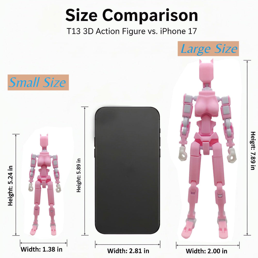 Teoboeys T13 3D action figure close-up showing ultra-high precision textures and details.