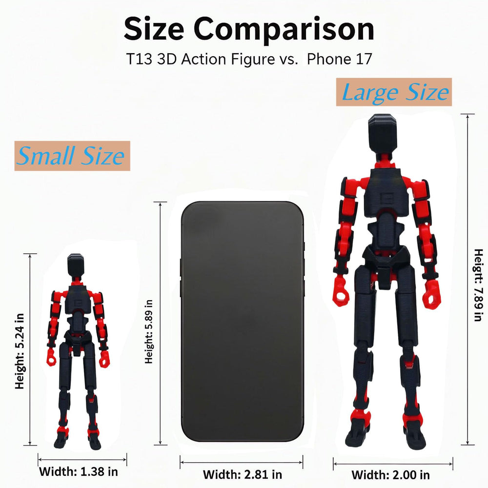 Teoboeys T13 close-up shows detailed textures and flexible joints for dynamic posing