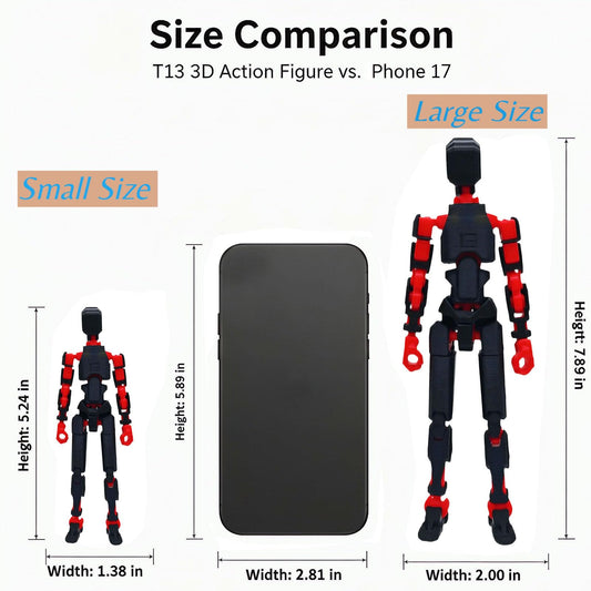 Teoboeys T13 close-up shows detailed textures and flexible joints for dynamic posing