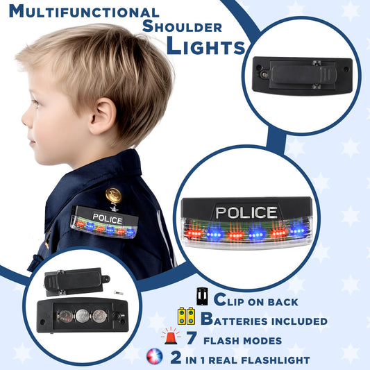 Tepsmigo police shirt with authentic details for immersive role play.