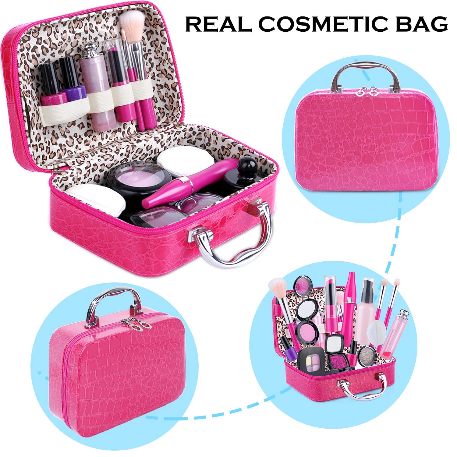 Tepsmigo nail polish bottle set for pretend manicure and classroom role-play