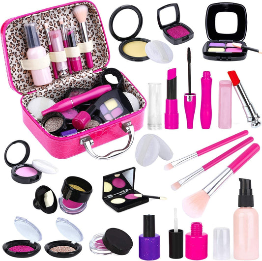 Tepsmigo pretend makeup kit palette closeup for imaginative play and color exploration