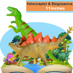 Tepsmigo Brachiosaurus figure encourages imaginative landscape-building and storytelling.