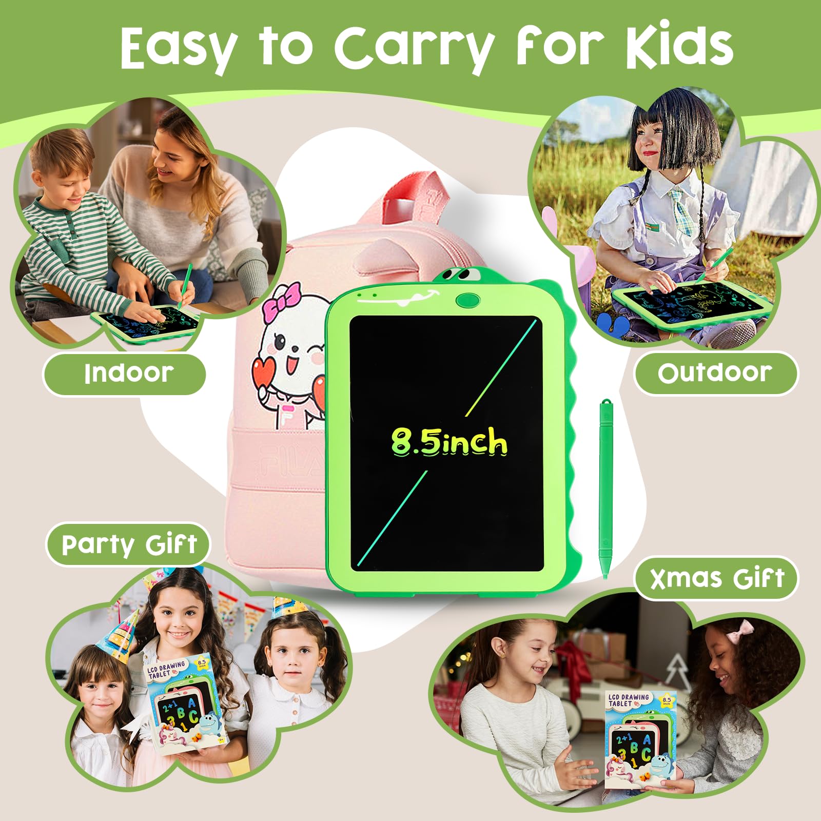 Teriph erase button clears the screen in one second for quick redraws.