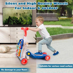 Terramus 5-in-1 walker in balance bike mode builds coordination and core strength.