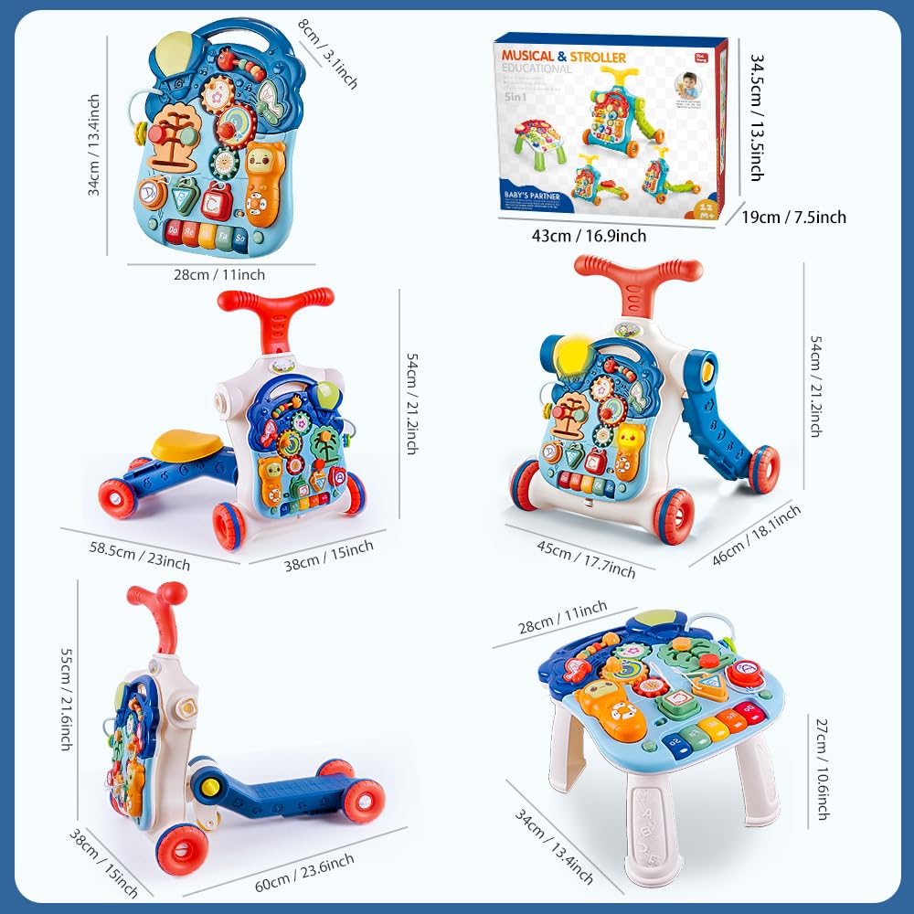 Terramus piano keys invite musical exploration and finger dexterity.