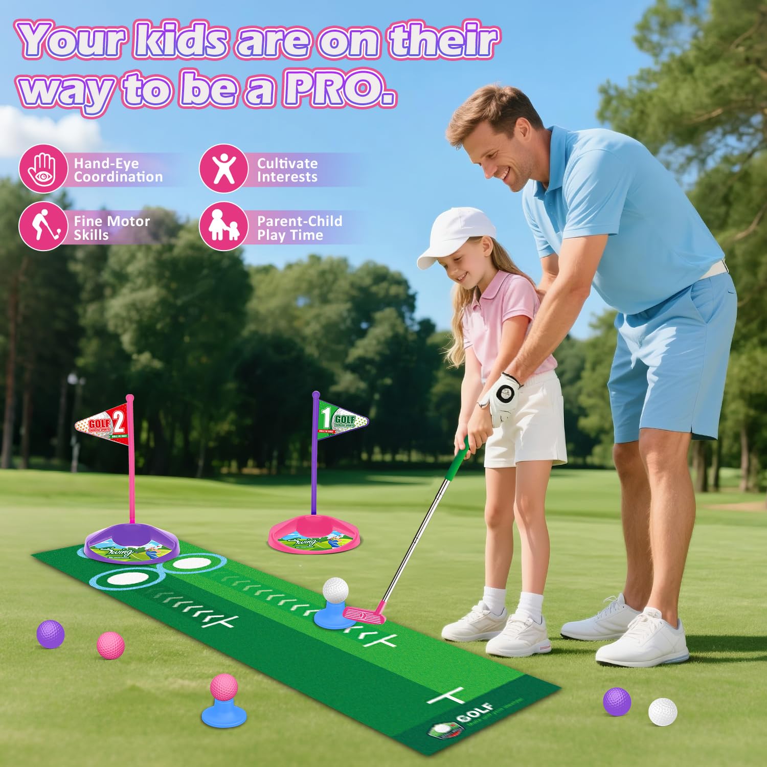 TERRAMUS night golf ball pack helps easy retrieval