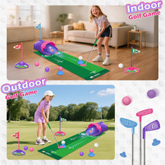 TERRAMUS putting mat creates a smooth surface for practice