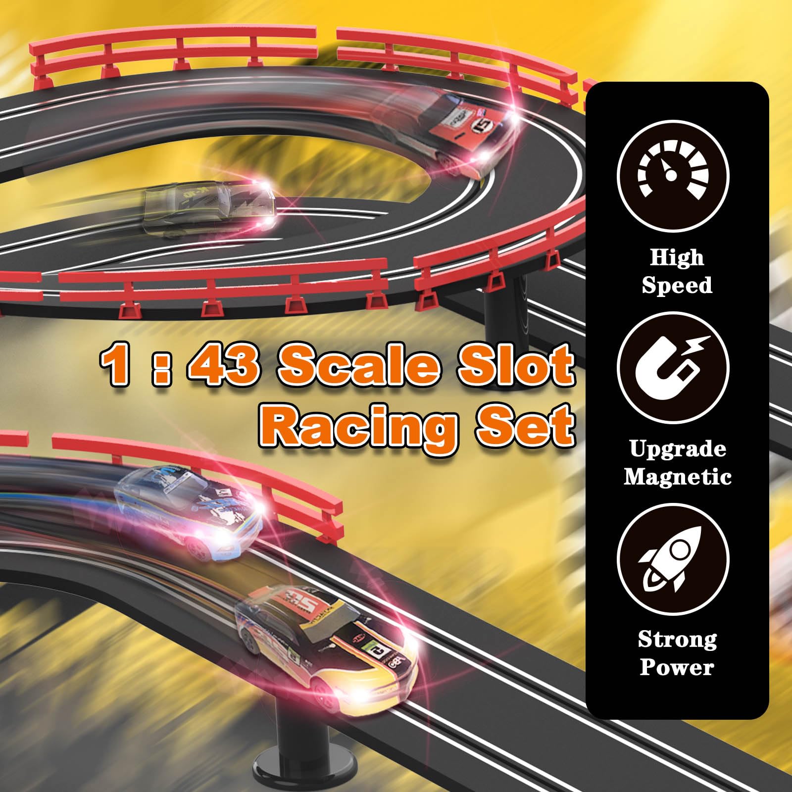 Teslala 360° loop adds exciting aerial spins to play sessions.