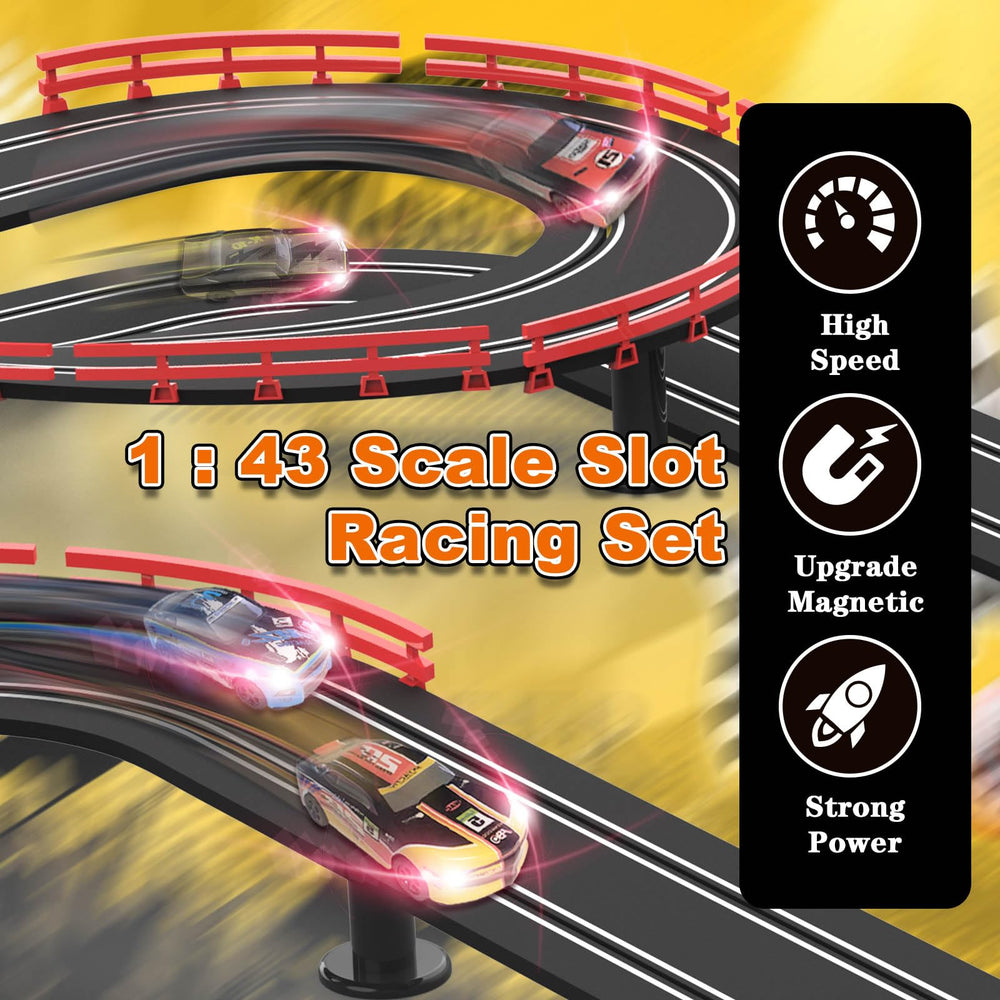 Teslala 360° loop adds exciting aerial spins to play sessions.