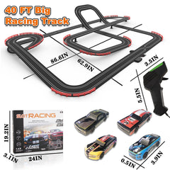 Teslala gift-ready track set ideal for boys and girls ages six to ten.
