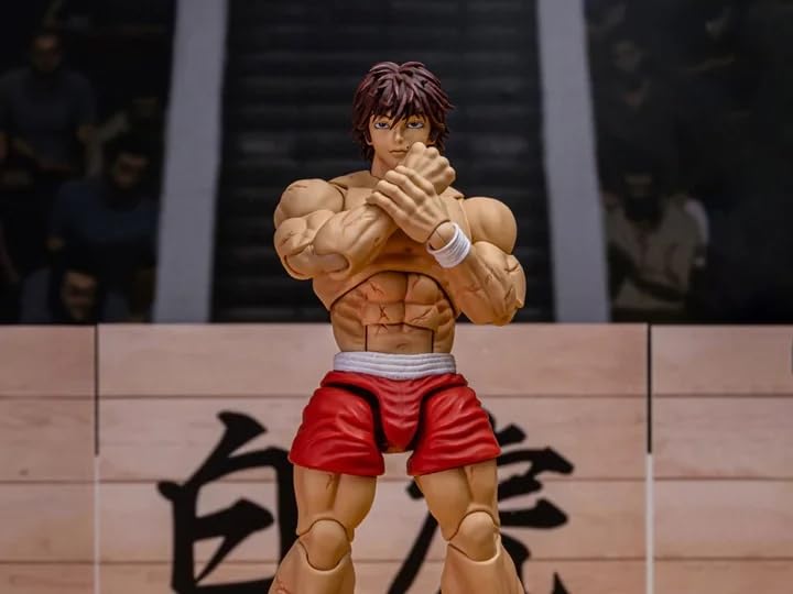 Testbrands Storm Arena Baki Hanma 1/12 figure front view for display
