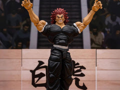 Testbrands Storm Arena Yujiro Hanma 1/12 figure front view for dynamic display