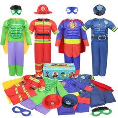 Teuevayl boys muscle chest costume trunk for imaginative play