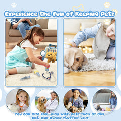 TEUVO ear mirror for gentle care checks in pretend play.