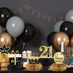 Tevxj 21st honeycomb centerpiece assembly demonstrates quick decorating