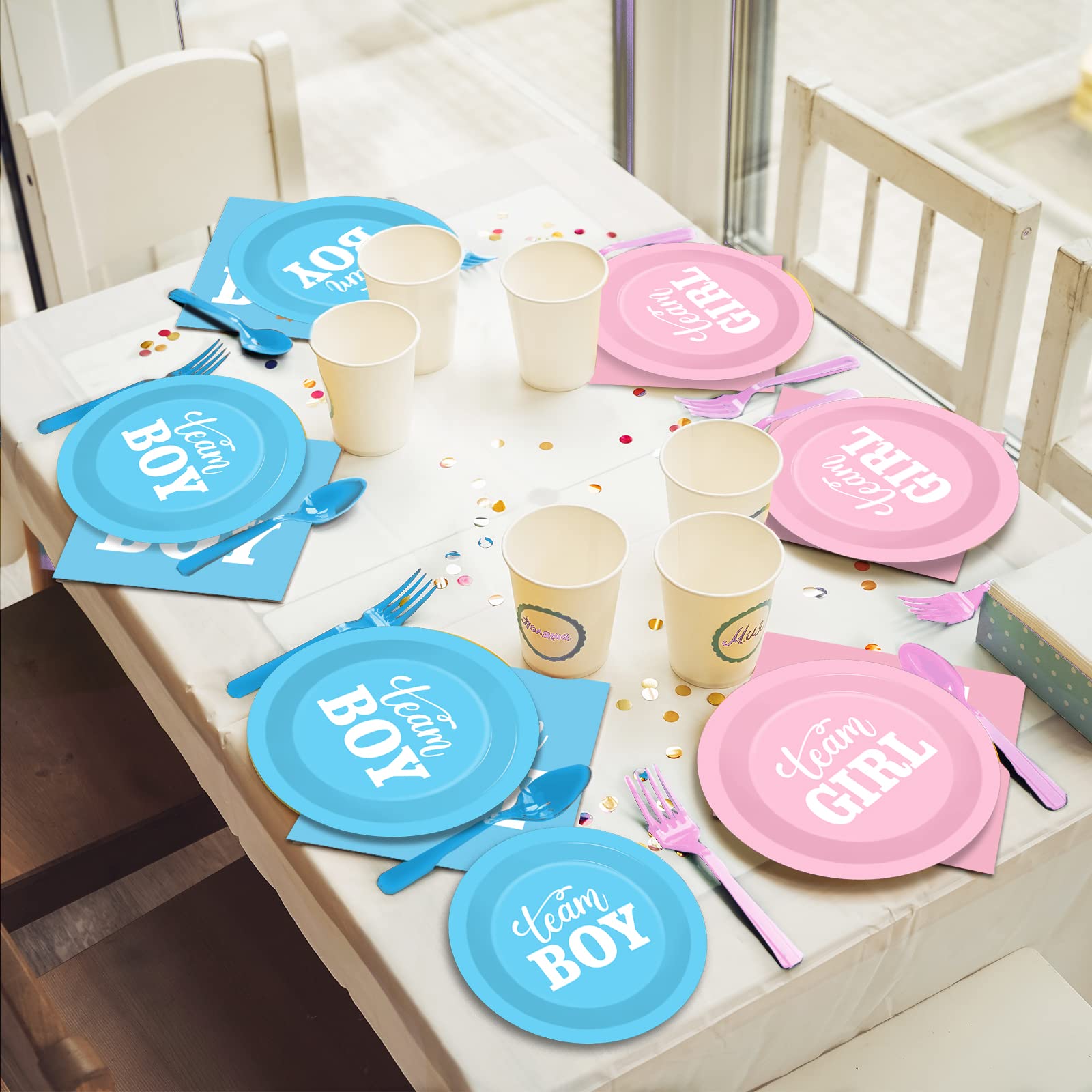 Tevxj baby shower decor ready tableware for coordinated celebrations