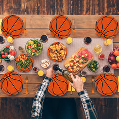 Tevxj basketball tableware set exudes stylish design for memorable visuals
