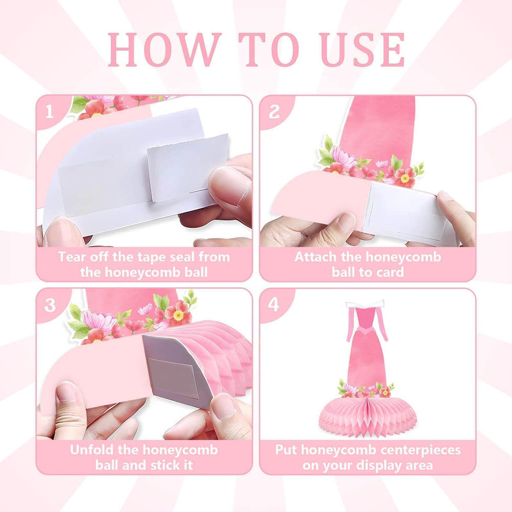 Tewess princess party decor highlights vivid designs ideal for celebrations