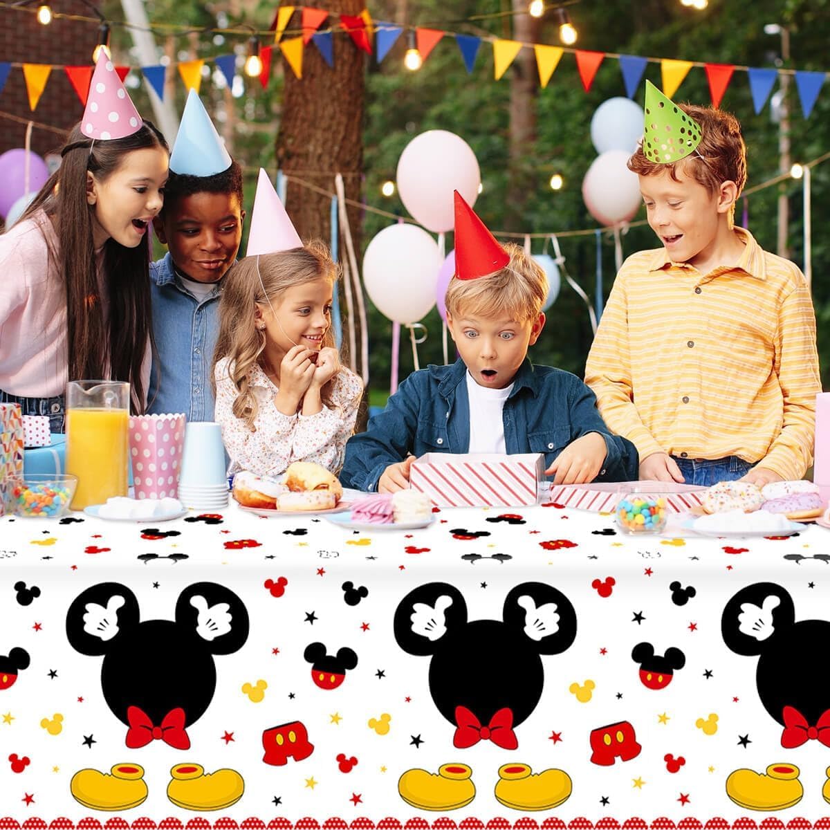 Tewess three-pack set speeds up party prep across multiple tables.