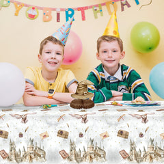 Tewess wizard tablecloth large 54 by 108 inches fits rectangular tables for family gatherings.