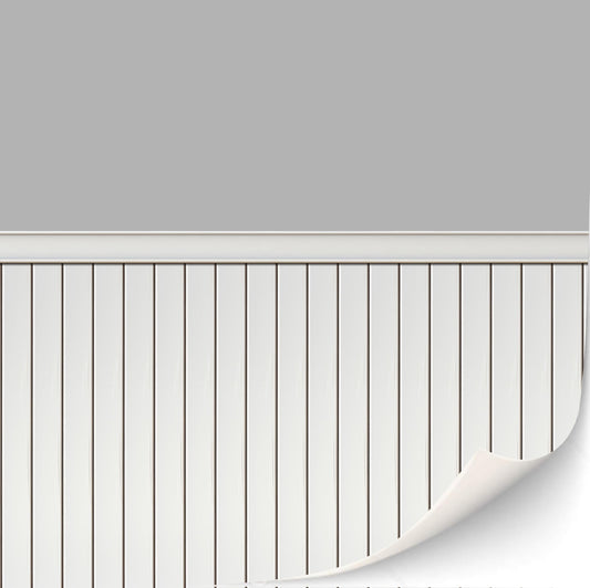 TexturKontor gray wood paneling for 1:12 dollhouses, self-adhesive wall cladding for easy customization.