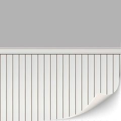TexturKontor gray wood paneling for 1:12 dollhouses, self-adhesive wall cladding for easy customization.