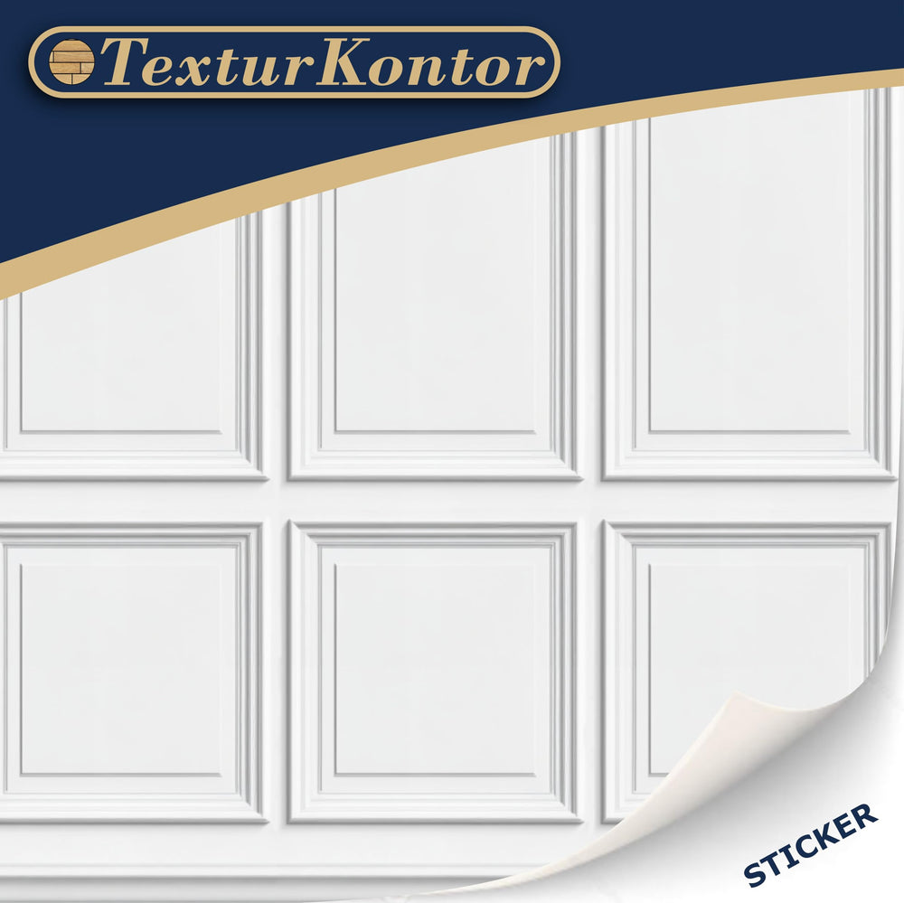 TexturKontor wood paneled Renaissance wall for dollhouses adds a refined, authentic look.