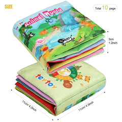 teytoy My First Soft Book baby gift pack 12 count highlights versatile learning opportunities.