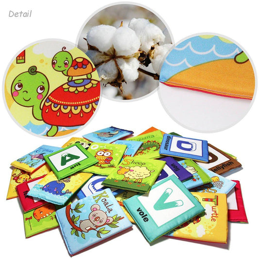 TEYTOY Zoo Series back view highlighting animal patterns for visual recognition