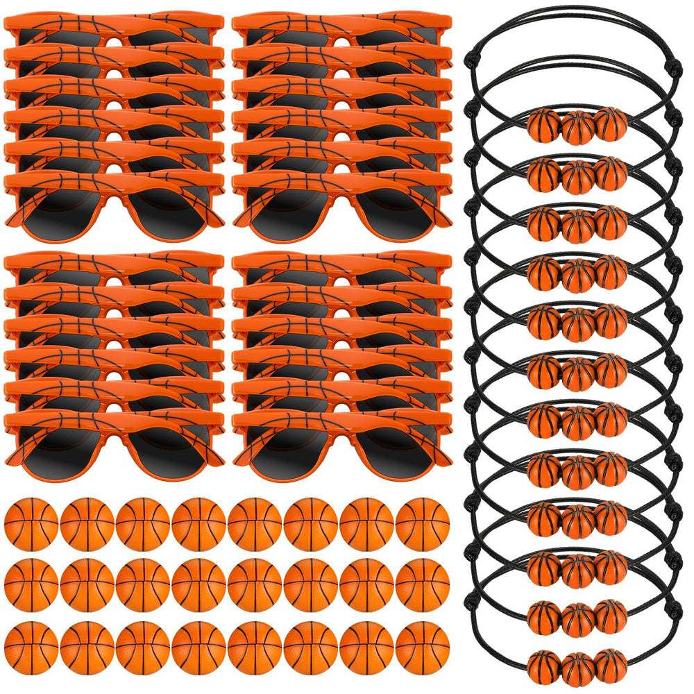 Teyva Daily basketball bracelets adjustable fit for all wrist sizes, ideal party favors.