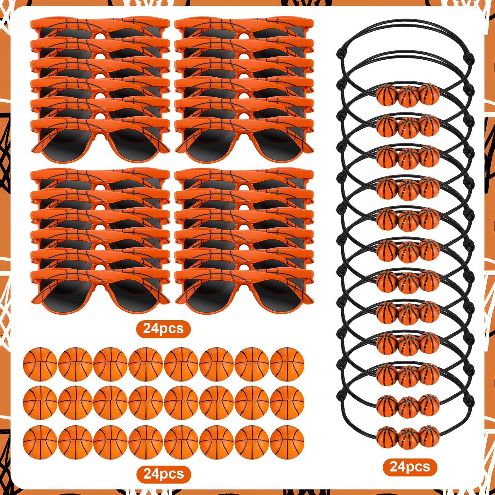 Teyva Daily basketball glasses lightweight playful eyewear for fun pictures at basketball events.