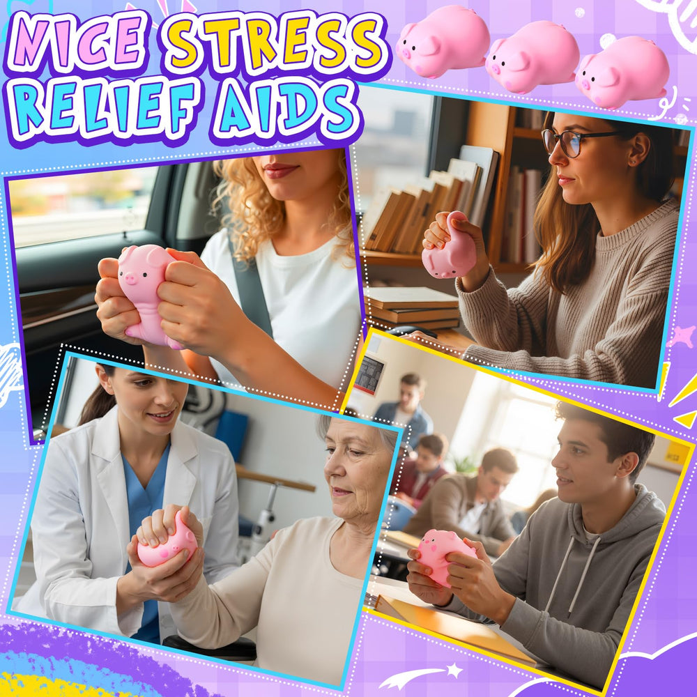 Teyva Daily pig squeeze compact desk accessory for focus.
