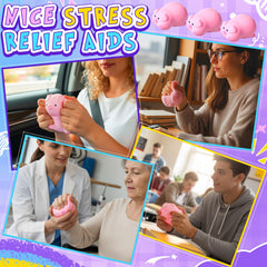 Teyva Daily pig squeeze compact desk accessory for focus.