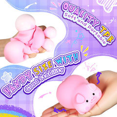 Teyva Daily pig squeeze used as a party favor for celebrations.