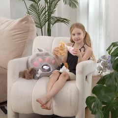 Tezituor pink milk bottle enhances feeding-themed pretend play