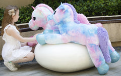 Tezituor decorative unicorn plush, ideal as a festive gift or decor piece