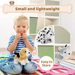 Tezituor golden retriever plush standing toy, suitable for party favors and home decor.