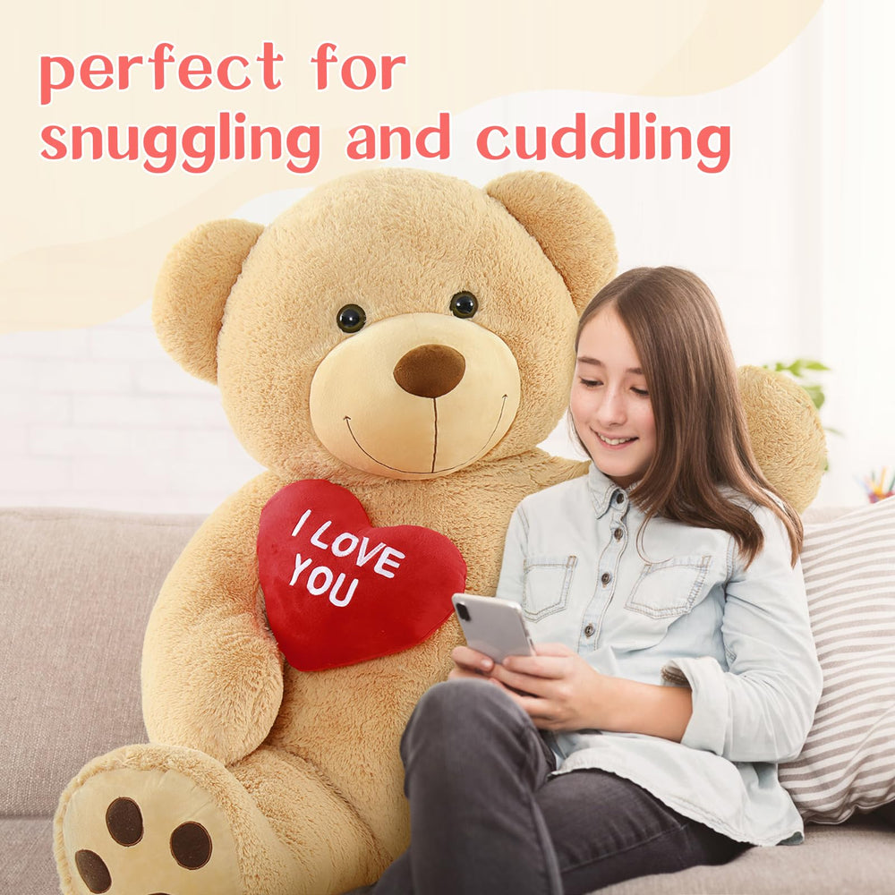 Tezituor cozy companion for kids and partners on sofas or beds.