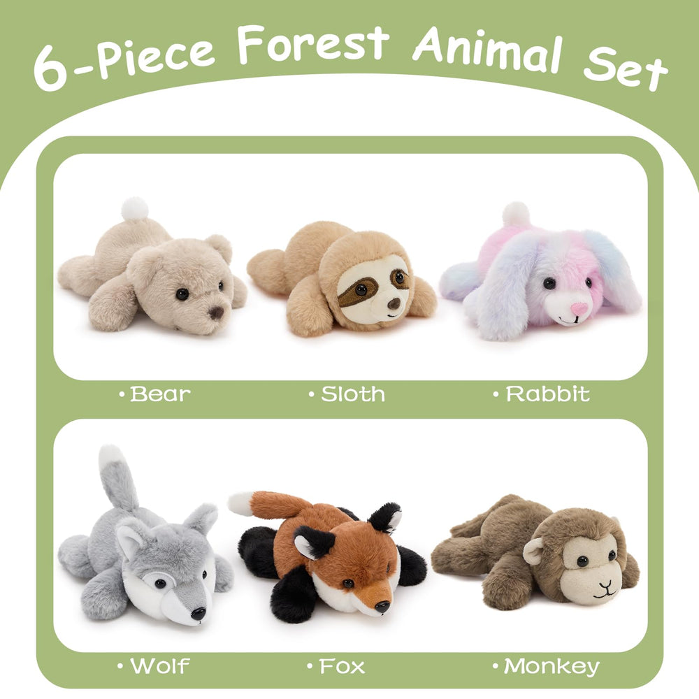 Tezituor fox plush 7inch for travel and storytelling