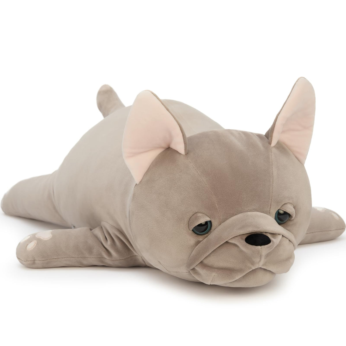 Tezituor French Bulldog plush pillow front view for cozy lounging