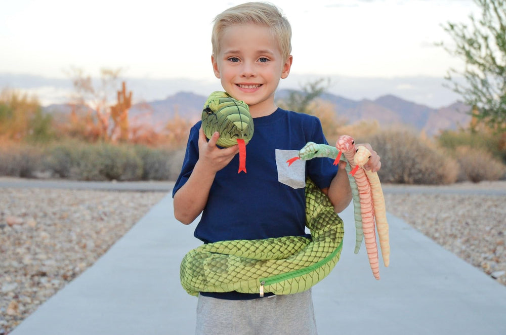 Tezituor giant snake plush makes a memorable birthday or holiday gift