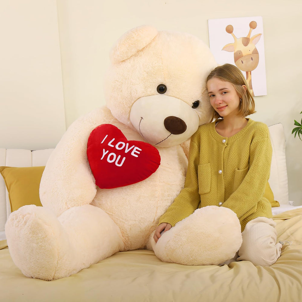 Tezituor giant 6ft teddy bear ready for warm hugs and cozy moments.